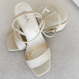 Chunky Ivory MIA Heels