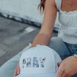 Pray Floral Hat