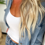 Relaxed Oversized Denim Shacket
