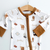 Buckaroo Zipper Romper
