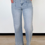 Audrey High Rise Wide Leg Mica Denim Jeans