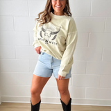 Wild West Long Sleeve Graphic Top