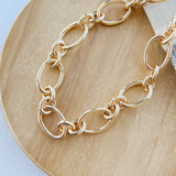 Oval Chain Link Necklace