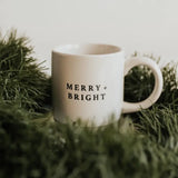 Merry & Bright Stoneware Coffee Mug