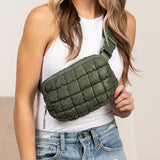 Evyn Quilted Puffer Crossbody