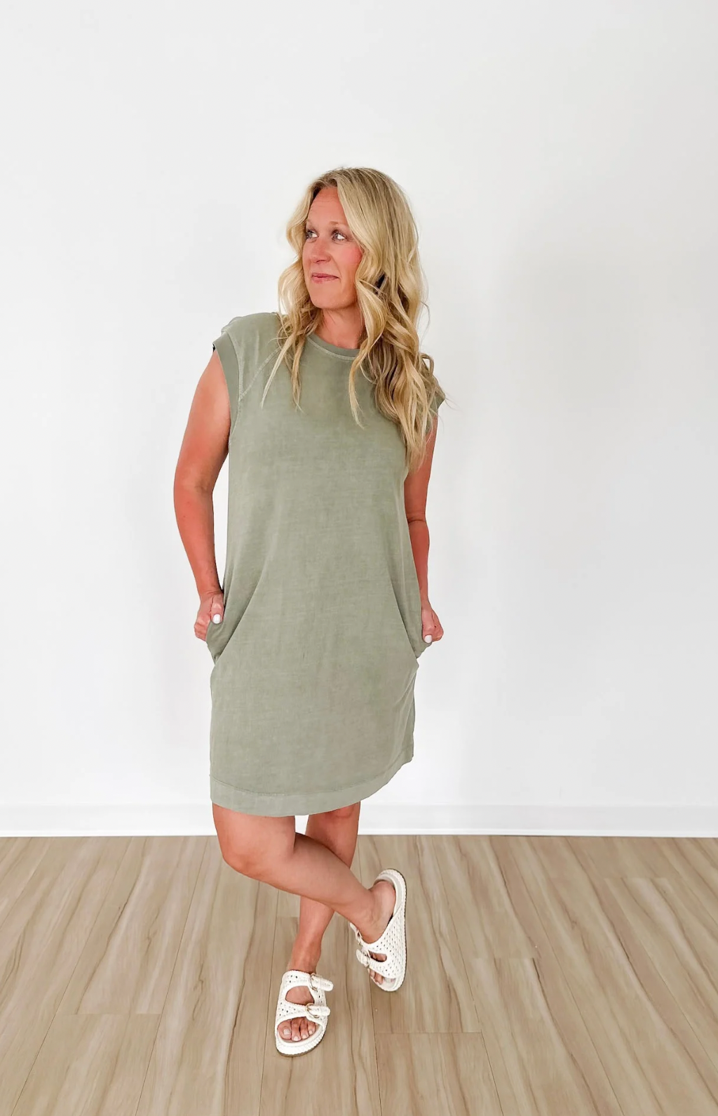 Olive Washed Casual Cap Sleeve Mini Dress – Creative Touch Boutique Olive Washed Casual Cap Sleeve Mini Dress – Creative Touch Boutique