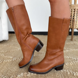 Tan Duston Mid Calf Boots