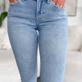 Evelynn High Rise Flare Vervet Jeans