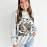 Lord Take Me As I Am Duck Mock Neck Sweatshirt