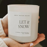 Let It Snow 15oz Candle