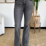 Riley Grey Wash Flare Judy Blue Jeans