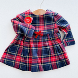 Holiday Flannel Dress & Leggings Set