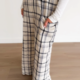 Checker Smocked Cami Jumpsuit