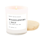 Wildflowers & Salt 11oz Candle
