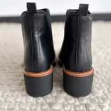Black Leather MIA Boot