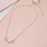 Horsbit Pendant Necklace