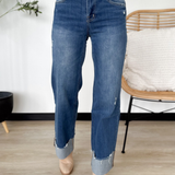 Jamie Baggy Wide Cuff Vervet Jeans