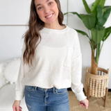 Mini Waffle Textured Cream Top