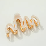 Willow | Large Squiggle Metal Claw Clip