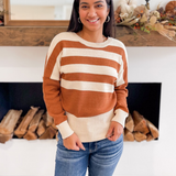 Jess Striped Sweater