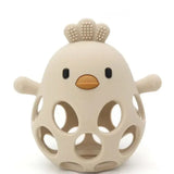 Clucky Chicken Silicone Teething Toy