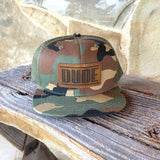 Kids Dude Leather Patch Hat