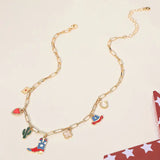 American Cowgirl Charm Necklace