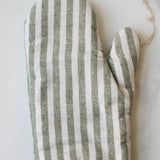 Stripe Oven Mitt