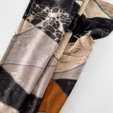 Black Waves of Comfort Scarf