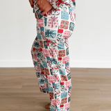 Christmas Presents Satin PJ Set