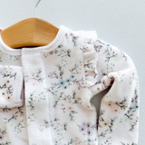 Dusty Pink Floral Magnetic Me Footie