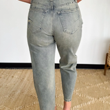 Aria High Rise Slim Barrel KanCan Jeans