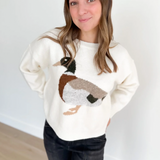 Cream - Duck Knit Sweater