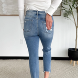 Jessie High Rise Slim Straight Vervet Jeans