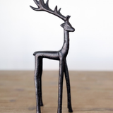 Black Wrought Iron Reindeer