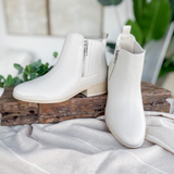 Trinity Bone Ankle Boots