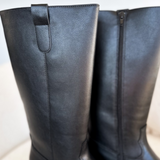 Black Duston Mid-Calf Boots