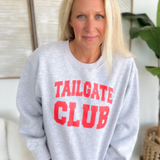 Tailgate Club Grey Crewneck