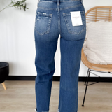 Jamie Baggy Wide Cuff Vervet Jeans