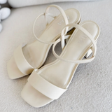 Chunky Ivory MIA Heels