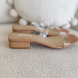 Double Clear Strap Heels