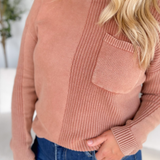 Hazel Textured Knit Sweater