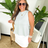 Mint Buttery Soft Sleeveless Top