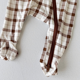 Homestead Plaid Footie
