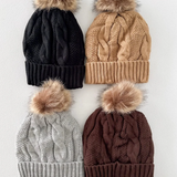 Cable Knit Winter Hat