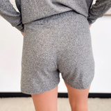 Two Tone Elastic Waistband Lounge Shorts (3 colors)