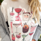 Merry Little Cocktail Graphic Tee