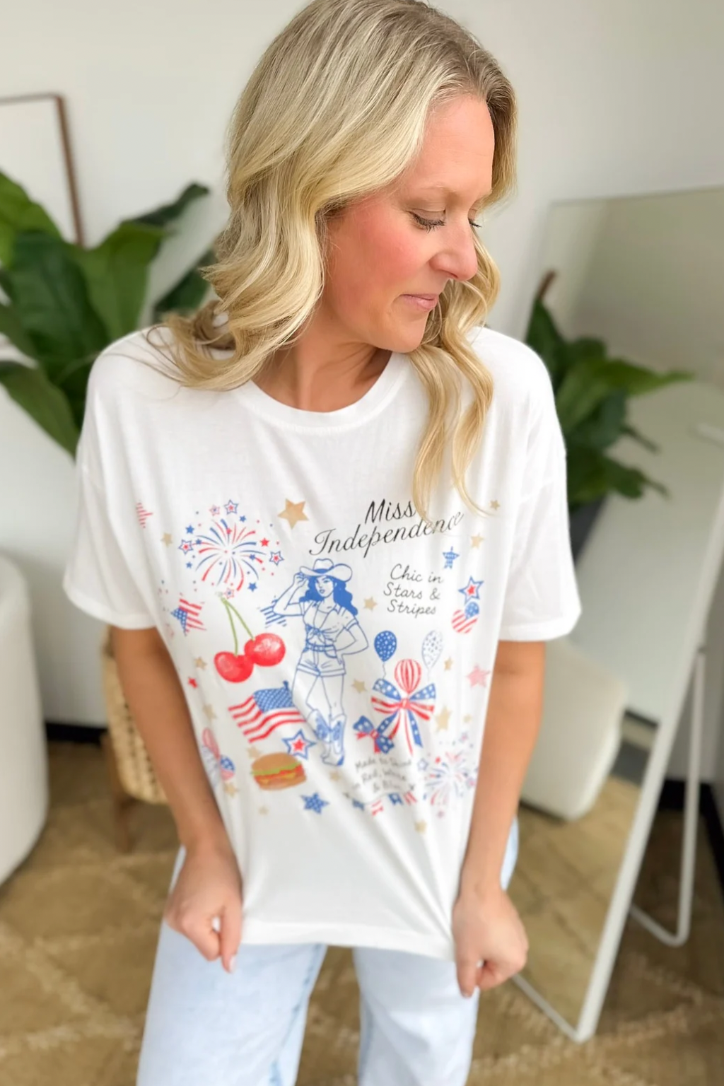 Miss Independence Graphic Tee