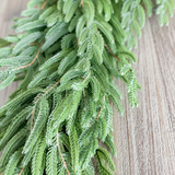 44" Norfolk Garland-Dark Green