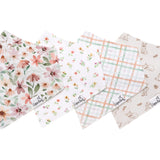 Set of 4 Bandana Bibs